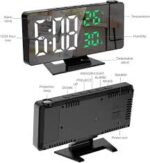 LED ساعة رقمية بمرآة - Image 3