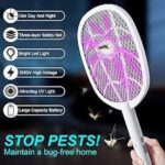 مضرب قاتل البعوض قابل لإعادة الشحن - Image 3