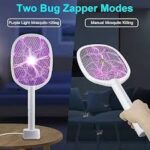 مضرب قاتل البعوض قابل لإعادة الشحن - Image 5