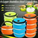 حافظة طعام عمودية 4 طبقات - Image 4