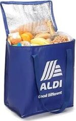 حقيبة غداء حرارية زرقاء - Image 3