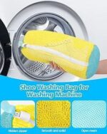 حقيبة غسيل الأحذية في الغسالة