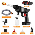 مجموعة غسيل محمولة لاسلكية عالية الضغط - Image 2