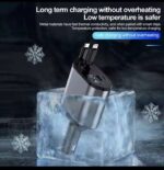 شاحن سيارة متعدد المنافذ مع شاشة LED - Image 6