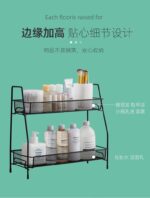 رف تخزين شبكي معدني من طبقتين - Image 3